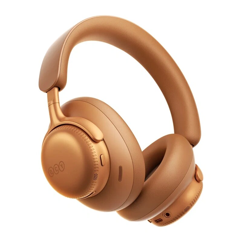 QCY H6 Ultra draadloze over-ear koptelefoon, adaptieve ANC, Bluetooth 6.0, oranje