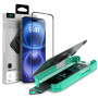 ESR Armorite gehard glas voor Apple iPhone 16, zwart frame