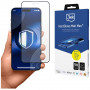 3MK HardGlass Matt Max gehard glas voor Apple iPhone 18 Pro Max, mat, zwart