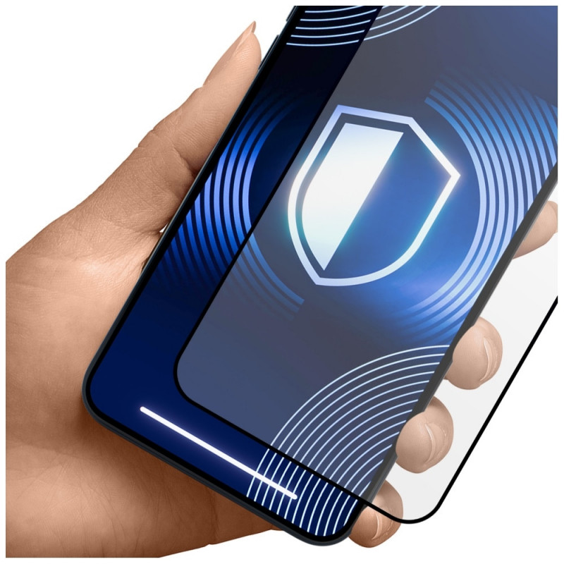 3MK HardGlass Matt Max gehard glas voor Apple iPhone 18 Pro Max, mat, zwart