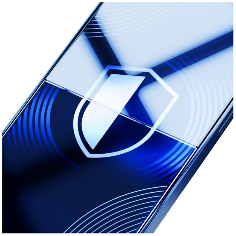 3MK HardGlass Matt Max gehard glas voor Apple iPhone 18 Pro Max, mat, zwart