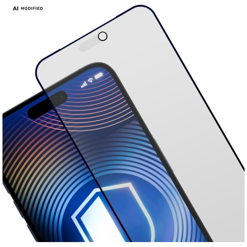 3MK HardGlass Matt Max Privacy gehard glas voor Apple iPhone 18 Pro, mat, privacyfilter