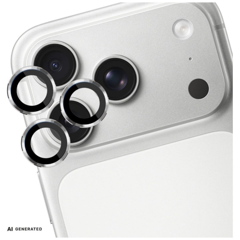 3MK Lens Protection Pro Apple iPhone 18 Pro / 18 Pro Max cameralensbeschermer, gehard glas, lichtblauw
