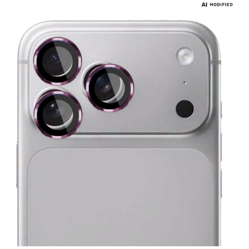 3MK Lens Protection Pro Apple iPhone 18 Pro / 18 Pro Max cameralensbeschermer, gehard glas, Bourgogne