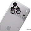 3MK Lens Protection Pro Apple iPhone 18 Pro / 18 Pro Max cameralensbeschermer, gehard glas, Bourgogne