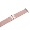 PURO Loop nylon band voor Apple Watch 38/40/41 mm, roze