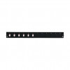 EFB Elektronik SB-FP-6SC-S-OM4 Rack-Mount Fibre Front Panel, 1U, grijs, metaal, 432 mm