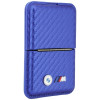 BMW M Carbon Metal Logos MagSafe-portemonnee, blauw