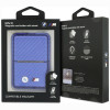 BMW M Carbon Metal Logos MagSafe-portemonnee, blauw