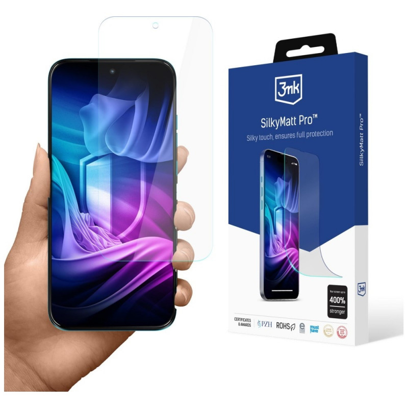 3MK Silky Matt Pro matte schermbeschermingsfilm voor Motorola Moto G87