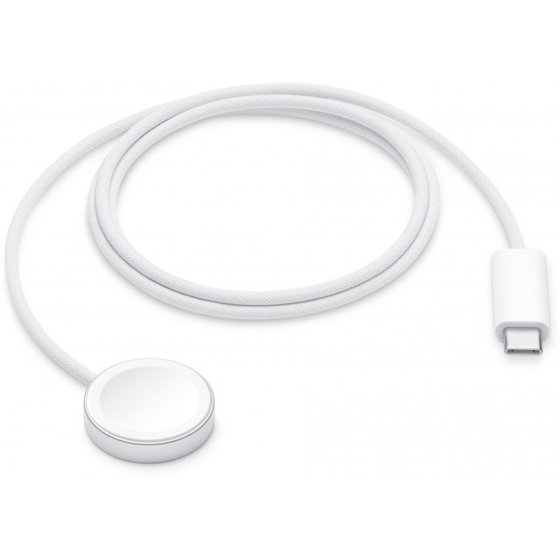 Apple Watch Magnetic Fast Charger naar USB-C-kabel (1 m), wit, ML434ZM/A