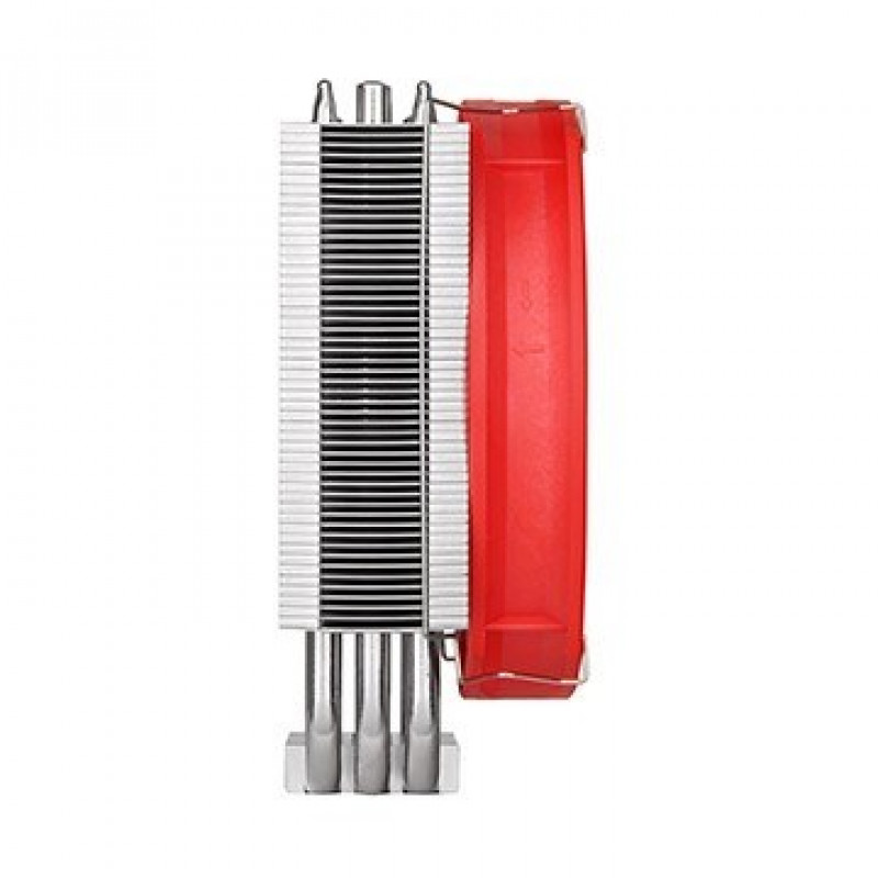 Thermaltake NiC L32 CPU-koeler, 140 mm PWM-ventilator, aluminium en koper, rood, wit