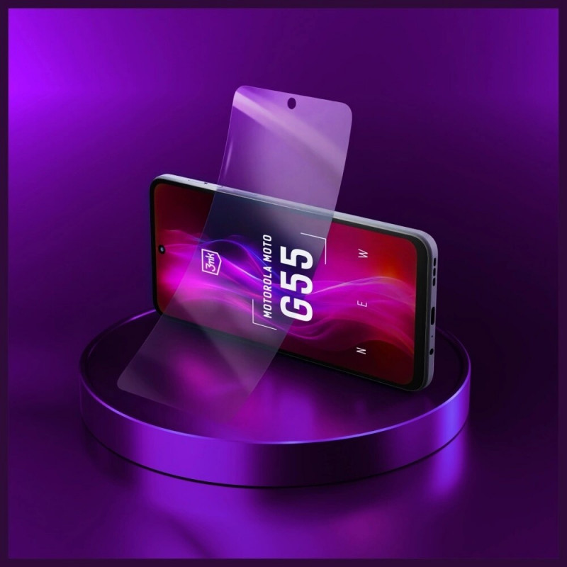 3MK FlexibleGlass hybrideglas voor Motorola Moto G55 5G