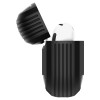 Spigen Rugged Armor-hoesje voor Apple AirPods 4, mat zwart