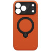 UNIQ Elix-hoesje voor Apple iPhone 18 Pro Max / 17 Pro Max, 360° draaibare kickstand, oranje