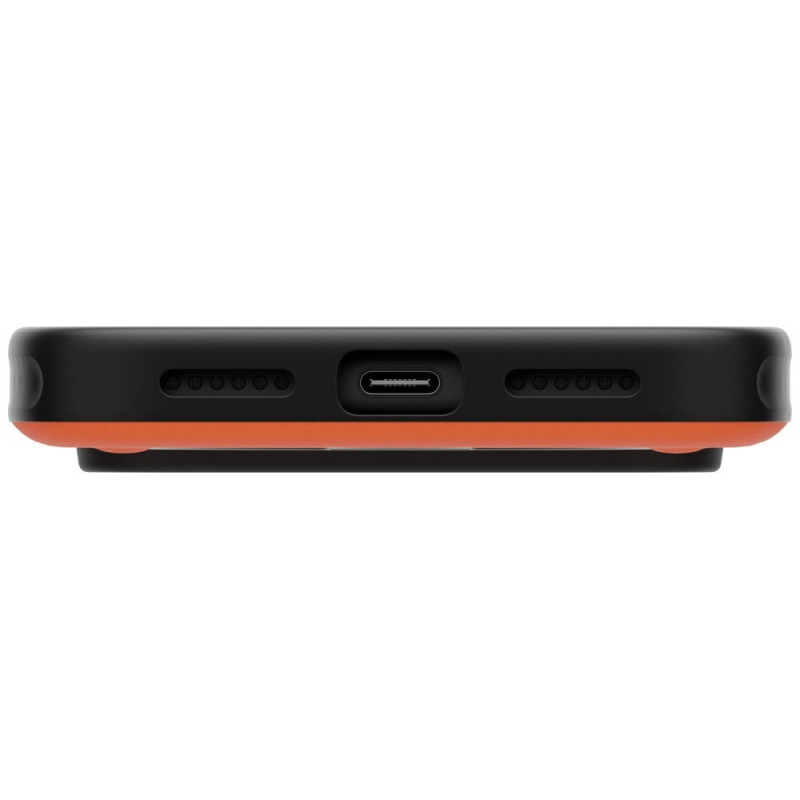 UNIQ Elix-hoesje voor Apple iPhone 18 Pro Max / 17 Pro Max, 360° draaibare kickstand, oranje