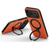 UNIQ Elix-hoesje voor Apple iPhone 18 Pro Max / 17 Pro Max, 360° draaibare kickstand, oranje