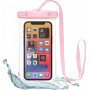 Tech-Protect Universele waterdichte hoes UWC7 (THP1183PINK) voor apparaten tot 6,9", roze