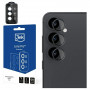 3MK Lens Protection Pro cameralensglas voor Samsung Galaxy S25+, zwart