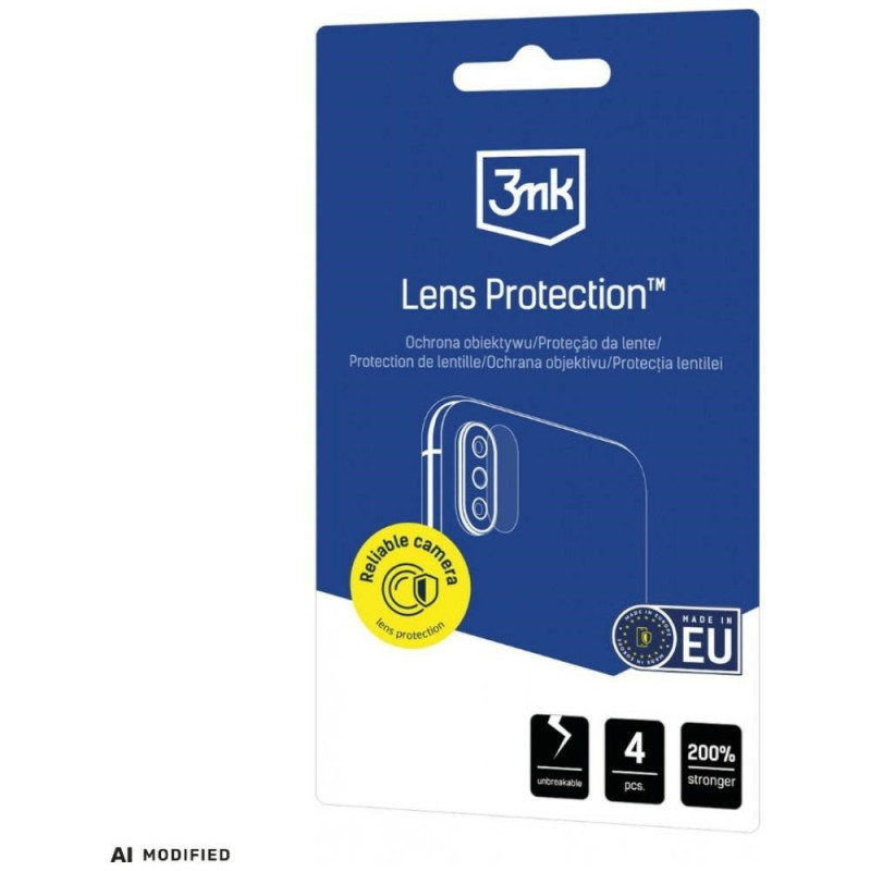 3MK Lens Protection hybride glas cameralensbeschermer voor Samsung Galaxy A36 (4 st.)