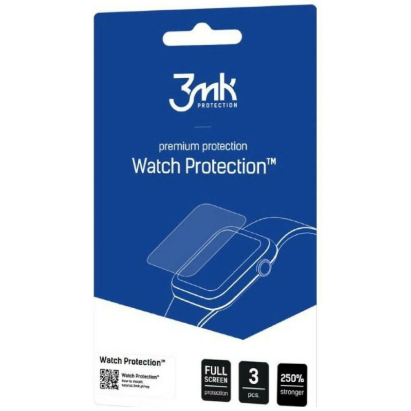 3MK ARC Watch Protection smartwatch-schermbeschermer voor Garett Next AI 4G
