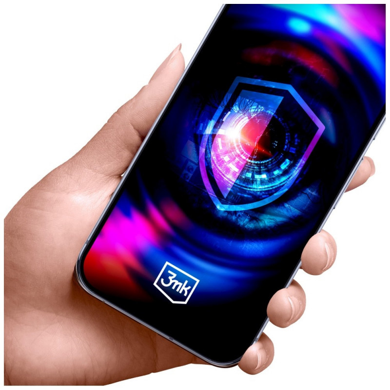 3MK HardGlass Max Privacy privacy gehard glas met applicator voor Samsung Galaxy S26, zwart