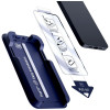 3MK HardGlass Max gehard glas met applicator voor Apple iPhone 13 / 13 Pro / 14 / 16e / 17e, zwart