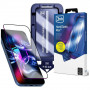 3MK HardGlass Max gehard glas met applicator voor Samsung Galaxy S24+ / S25+, zwart