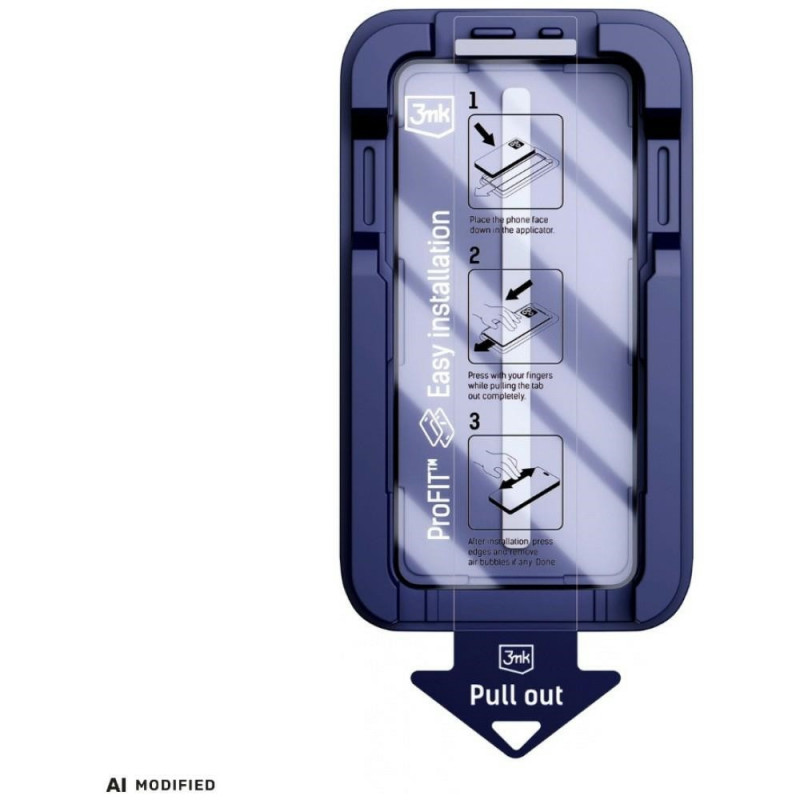 3MK HardGlass Max gehard glas voor Samsung Galaxy S24 Ultra, zwart