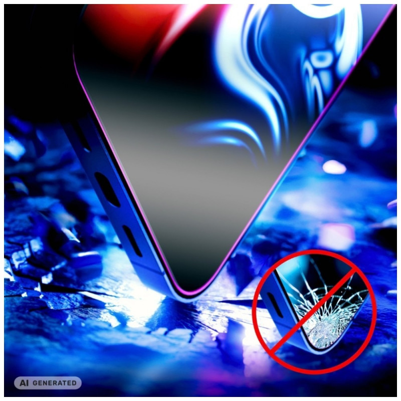 3MK HardGlass Max gehard glas voor Samsung Galaxy S24 Ultra, zwart