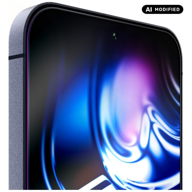 3MK HardGlass Max gehard glas voor Apple iPhone 15 Pro, zwart