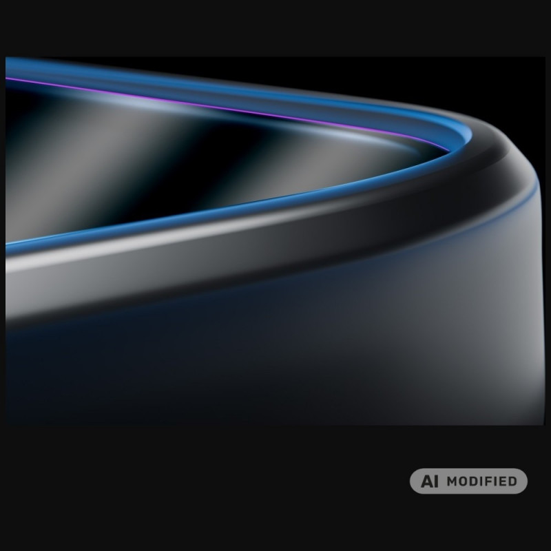 3MK HardGlass Max gehard glas voor Apple iPhone 15 Pro, zwart