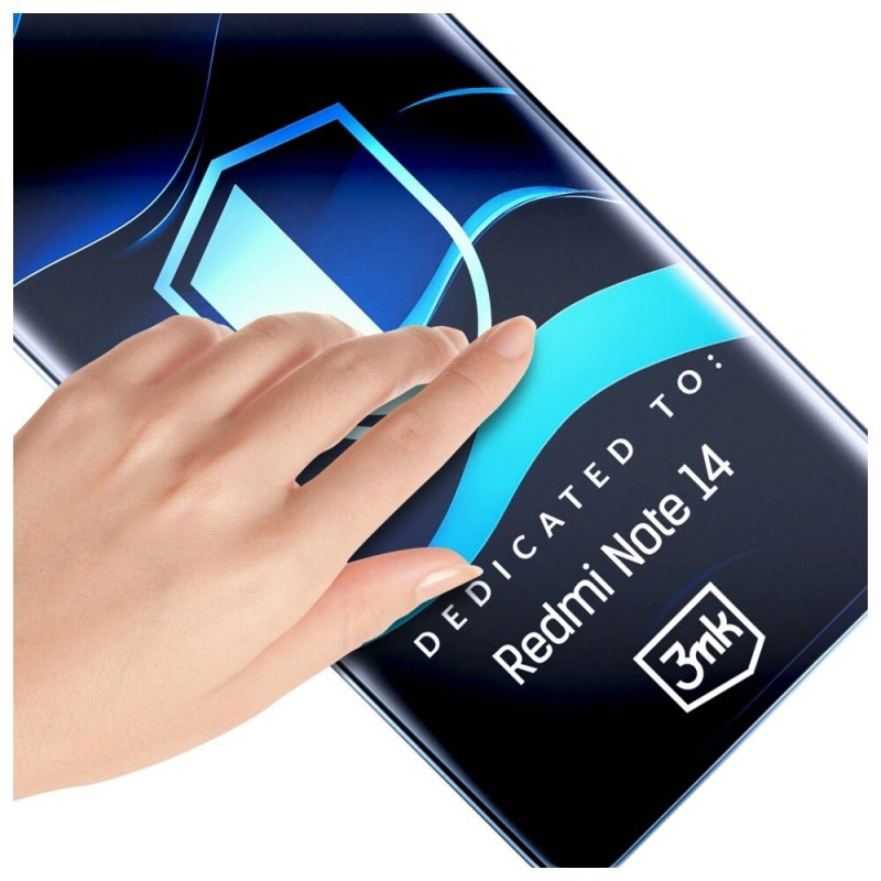 3MK FlexibleGlass hybride glas screenprotector voor Xiaomi Redmi Note 14 4G