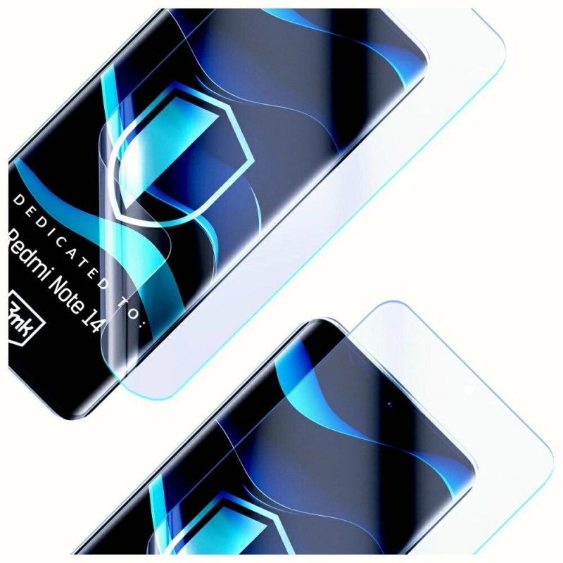 3MK FlexibleGlass hybride glas screenprotector voor Xiaomi Redmi Note 14 4G
