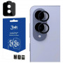 3MK Lens Protection Pro cameralensglas voor Samsung Galaxy S25 Edge, zwart