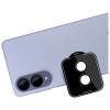 3MK Lens Protection Pro cameralensglas voor Samsung Galaxy S25 Edge, zwart