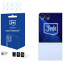 3mk Lens Protection hybride glas cameralensbeschermer voor Samsung Galaxy Z Flip7 (4-pack)