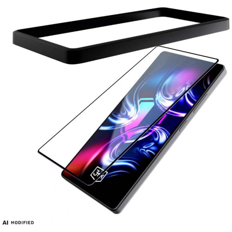 3MK HardGlass Max gehard glas met montageframe voor Samsung Galaxy A35 / A55 5G