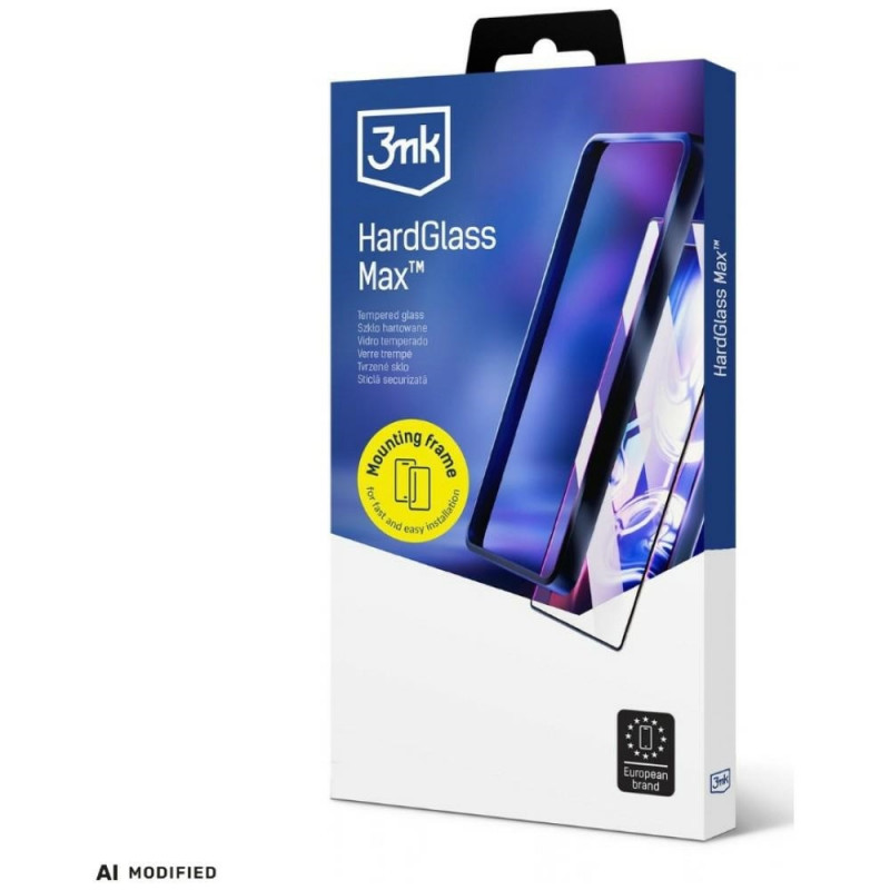 3MK HardGlass Max gehard glas met montageframe voor Samsung Galaxy A35 / A55 5G