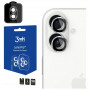3MK Lens Protection Pro cameralensglas voor Apple iPhone 17, zilver