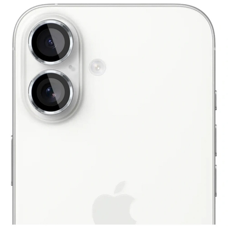 3MK Lens Protection Pro cameralensglas voor Apple iPhone 17, zilver