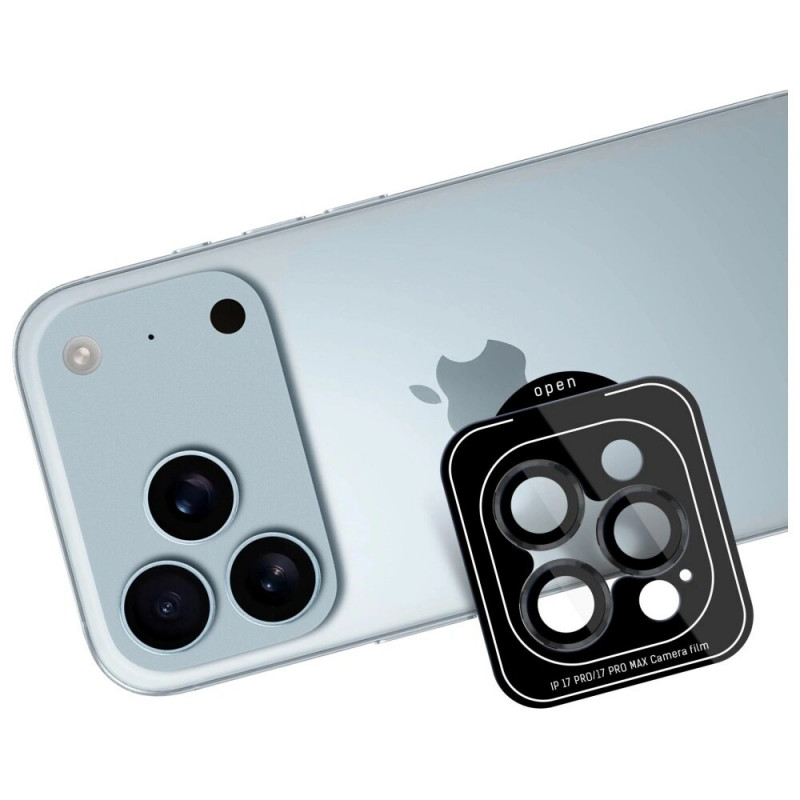 3MK Lens Protection Pro cameralensglas voor Apple iPhone 17 Pro / 17 Pro Max, zwart
