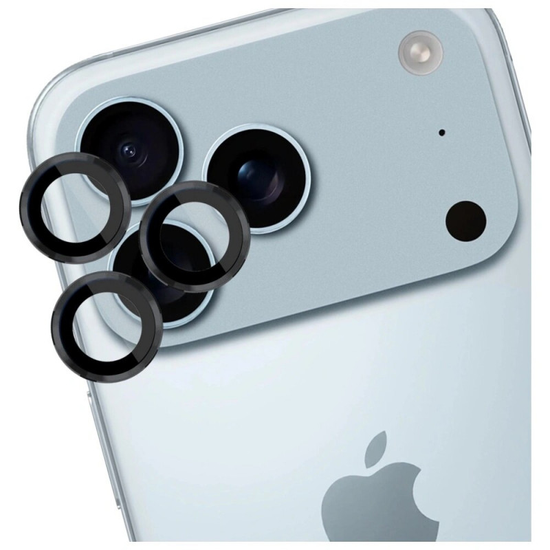3MK Lens Protection Pro cameralensglas voor Apple iPhone 17 Pro / 17 Pro Max, zwart