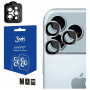 3MK Lens Protection Pro cameralensglas voor Apple iPhone 17 Pro / 17 Pro Max, zilver
