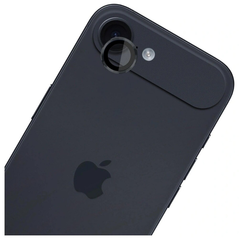 3MK Lens Protection Pro cameralensglas voor Apple iPhone Air, zwart