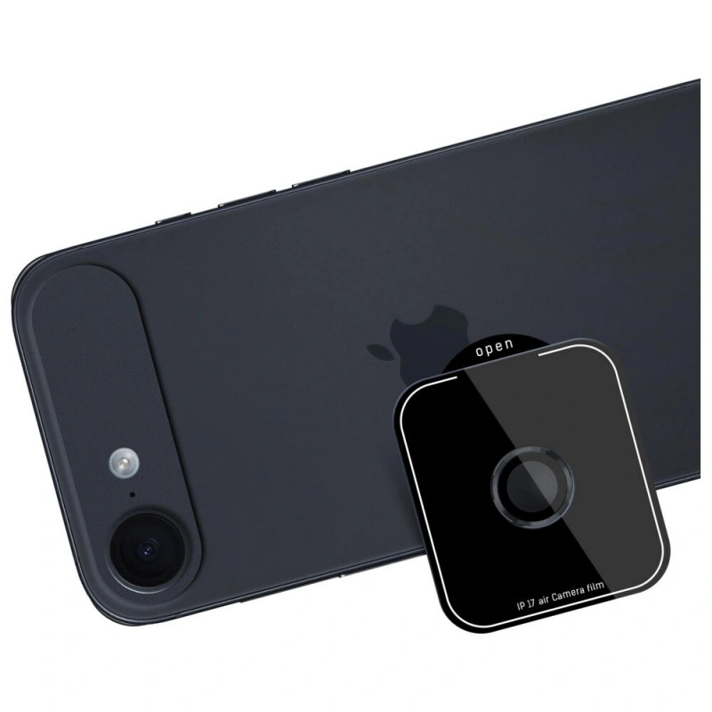 3MK Lens Protection Pro cameralensglas voor Apple iPhone Air, zwart