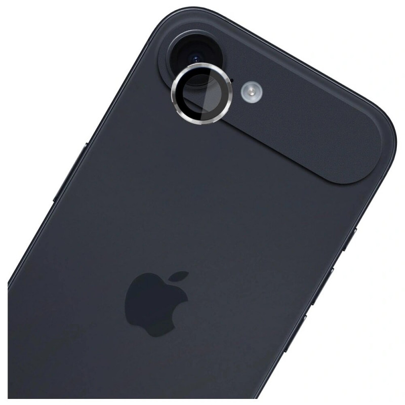 3MK Lens Protection Pro cameralensglas voor Apple iPhone Air, zilver