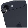 3MK Lens Protection Pro cameralensglas voor Apple iPhone Air, zilver
