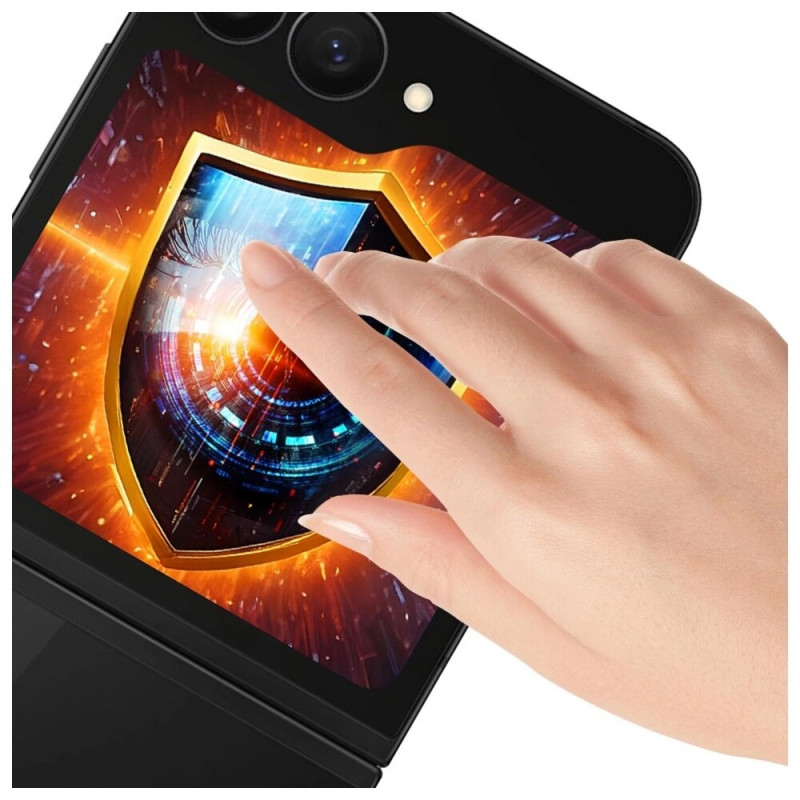 3MK Silky Matt Privacy matte privacyschermfolie voor Samsung Galaxy Z Flip6 / Z Flip7 FE