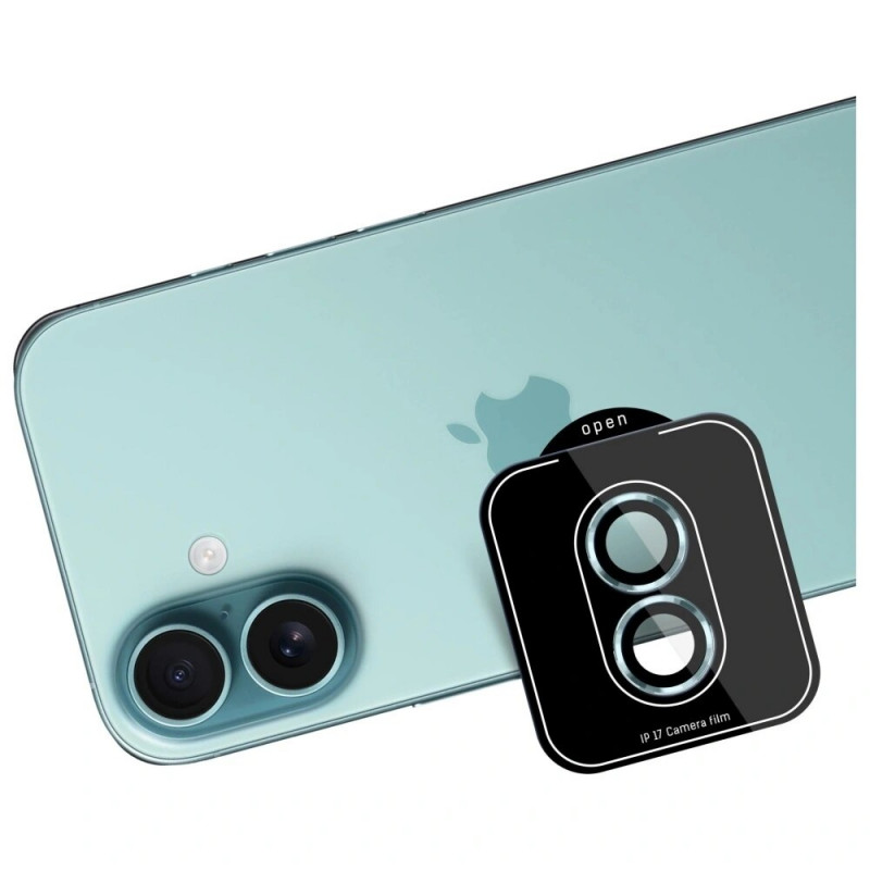 3MK Lens Protection Pro gehard glas cameralensbeschermer voor Apple iPhone 17, groen